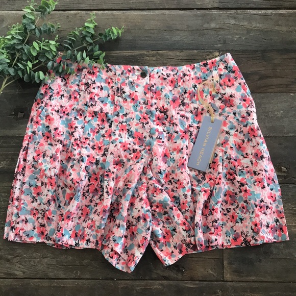 Sylvian Heach Pants - 🔥4 for $25🔥 SYLVIAN HEACH Pink Floral Shorts 🌸☀️🌊